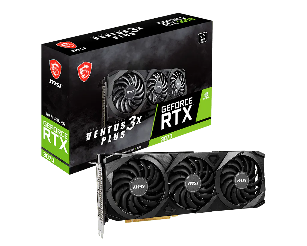 MSI GeForce RTX 3070 VENTUS 3X PLUS 8G LHR